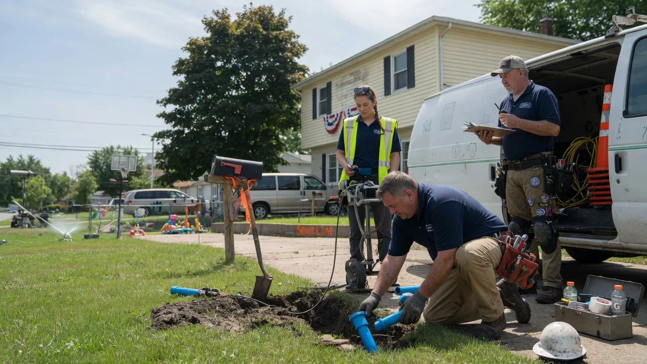 Slab Leak Repair in Sharon, PA near me